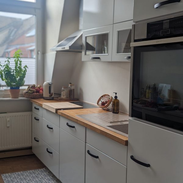 Küchenfolierung: Vorher Mint