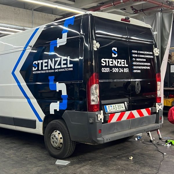 Werbefolierung Transporter